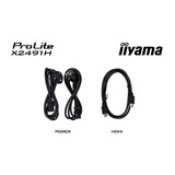 iiyama ProLite X2491H-B1 23.8" Moniteur  Noir, HDMI, DisplayPort