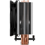 ARCTIC Freezer 36-S Refroidisseur CPU Argent, Refroidisseur d'air, 12 cm, 600 tr/min, 3000 tr/min, Noir, Acier inoxydable