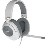 Corsair HS55 STEREO casque gaming over-ear Blanc/gris, Pc, Mac, Xbox Series X | S, PS5