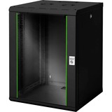 Digitus Coffret mural Série Unique - 600x600 mm, Armoire informatique Noir