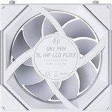 Lian Li Lian Li UNI FAN SL-INF LCD FLEX 120 WL w ventilateur de boîtier RGB  Blanc, 120 x 124 x 28 mm, PWM