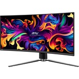 MSI MPG 341CQPX QD-OLED 34.18" Moniteur UltraWide gaming incurvé  Noir, 2x HDMI, DisplayPort, 2x USB-A, USB-B, USB-C, Adaptive-Sync, 240 Hz