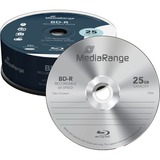MediaRange BD-R 25 GO, Disques Blu-ray 6x, 25 pièces