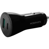 Mobiparts Chargeur de voiture double USB (30 W) Noir