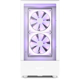 NZXT H5 Elite boîtier midi tower Blanc (mat) | 1x USB-A | 1x USB-C | RGB | Verre Trempé