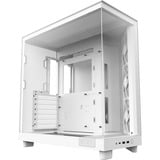 NZXT H6 Flow boîtier midi tower Blanc | 2x USB-A | 1x USB-C | Verre Trempé