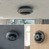 Reolink Caméra fisheye panoramique 360° 6 MP pour l'intérieur, Caméra de surveillance Gris, 4K, Wi-Fi, PoE