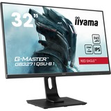iiyama G-Master Red Eagle GB3271QSU-B1 32" Moniteur gaming  Noir, 165Hz, HDMI, DisplayPort, USB, Audio
