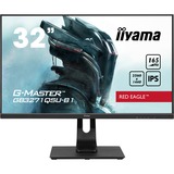 iiyama G-Master Red Eagle GB3271QSU-B1 32" Moniteur gaming  Noir, 165Hz, HDMI, DisplayPort, USB, Audio