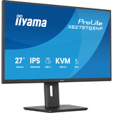 iiyama ProLite XB2797QSNP-B1 27" Moniteur Noir, 1x DisplayPort, 1x HDMI, 3x USB-C, 2x USB-A, 1x RJ-45