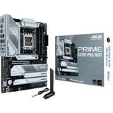 ASUS PRIME X670E-PRO WIFI, Socket AM5 carte mère Argent, RAID, Gb-LAN, WLAN, BT, Sound, ATX