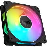 ASUS TUF Gaming TR120 ARGB Pack, Ventilateur de boîtier Noir/transparent