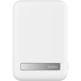 Belkin BoostCharge Pro powerbank magnétique sans fil 10 000 mAh + support - 15 W Blanc