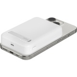 Belkin BoostCharge Pro powerbank magnétique sans fil 10 000 mAh + support - 15 W Blanc