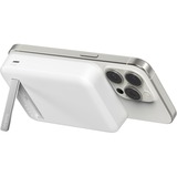 Belkin BoostCharge Pro powerbank magnétique sans fil 10 000 mAh + support - 15 W Blanc