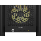 Corsair FRAME 4000D LCD RS ARGB boîtier midi tower Noir | 3x USB-C | RGB | Verre Trempé