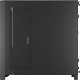 Corsair FRAME 4000D LCD RS ARGB boîtier midi tower Noir | 3x USB-C | RGB | Verre Trempé