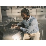 Jabra Evolve3 75 casque on-ear Noir, Unified Communications (UC), Link390 USB-C
