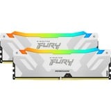 Kingston FURY Kit 64 Go DDR5-6000, Mémoire vive Blanc