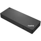 Lenovo Station d'accueil pour station de travail ThinkPad Thunderbolt 4 Noir/Rouge, 40B00300EU