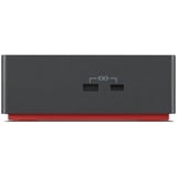 Lenovo Station d'accueil pour station de travail ThinkPad Thunderbolt 4 Noir/Rouge, 40B00300EU