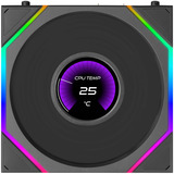 Lian Li UNI FAN TL LCD FLEX ventilateurs de boîtier RGB  Noir, 3 pièces, 124 x 120 x 28 mm, PWM