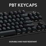 Logitech G413 TKL SE clavier gaming mécanique Noir, Layout US-International (QWERTY), GL Tactile, 80% (TKL), LED blanches