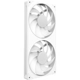NZXT F280 RGB CORE ventilateurs de boîtier Blanc, 2 pièces, 280 x 140 x 26 mm