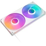 NZXT F280 RGB CORE ventilateurs de boîtier Blanc, 2 pièces, 280 x 140 x 26 mm