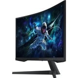 SAMSUNG Odyssey G5 G55C 27" Moniteur gaming incurvé  Noir, 1x HDMI, 1x DisplayPort, 165 Hz