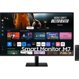SAMSUNG Smart Monitor M7 M70D LS32DM702UUXEN 32" 4K UHD  Noir, 2x HDMI, USB-C, WiFi, BT, Sound