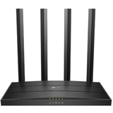 TP-Link Archer C6 V4.0, Routeur Noir, Wi-Fi 5 (802.11ac), Bi-bande (2,4 GHz / 5 GHz), Ethernet/LAN, Blanc, Routeur