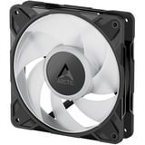 ARCTIC P12 Pro A-RGB ventilateur de boîtier Noir, 120 x 120 x 25 mm, PWM, Ventilateur, 12 cm, 131 m³/h, Noir, Blanc