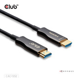 Club 3D Câble hybride AOC HDMI Noir, 30 mètres
