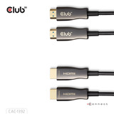 Club 3D Câble hybride AOC HDMI Noir, 30 mètres