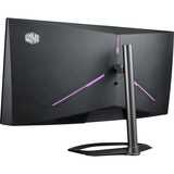Cooler Master GM34-CW 34" Moniteur UltraWide gaming incurvé  Gris foncé/Noir, 2x HDMI, 2x DisplayPort, 144Hz