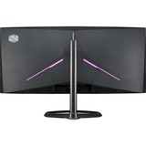 Cooler Master GM34-CW 34" Moniteur UltraWide gaming incurvé  Gris foncé/Noir, 2x HDMI, 2x DisplayPort, 144Hz