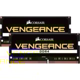 Corsair 16 Go DDR4-3200 Kit, Mémoire vive Noir, CMSX16GX4M2A3200C22, Vengeance