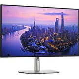 Dell UltraSharp U2725QE 27" 4K Ultra HD Moniteur Noir/argent, 1x DisplayPort, 1x HDMI, 3x USB-C, 5x USB-A, 2x Thunderbolt, 1x RJ-45, 120 Hz