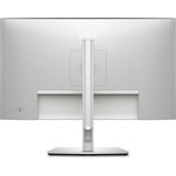 Dell UltraSharp U2725QE 27" 4K Ultra HD Moniteur Noir/argent, 1x DisplayPort, 1x HDMI, 3x USB-C, 5x USB-A, 2x Thunderbolt, 1x RJ-45, 120 Hz