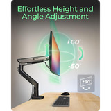 ICY BOX IB-MS701-T, Support de moniteur Noir