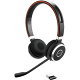 Jabra Evolve 65 UC SE casque on-ear Noir/Argent