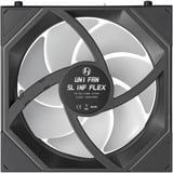 Lian Li UNI FAN SL-INF FLEX ventilateurs de boîtier RGB  Noir, 3 pièces, 120 x 124 x 28 mm, PWM