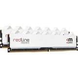 Mushkin 32 Go ECC DDR4-3600 Kit, Mémoire vive Blanc, MRD4E360GKKP16GX2, Redline ECC White