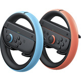 Nintendo Jeu de commandes Joy-Con 2, Volant Noir/multicolore, 2 pièces