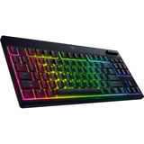 Razer BlackWidow V4 Low-Profile RGB clavier gaming mécanique Noir, Layout US (QWERTY), Razer Low-Profile Orange, 80% (TKL)