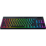 Razer BlackWidow V4 Low-Profile RGB clavier gaming mécanique Noir, Layout US (QWERTY), Razer Low-Profile Orange, 80% (TKL)