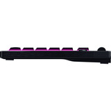 Razer BlackWidow V4 Low-Profile, clavier gaming Noir, Layout États-Unis, Razer Low-Profile Orange, US layout, Razer Low-Profile Orange, TKL, RGB LED