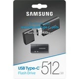 Samsung Type-C 512 Go, Clé USB Gris, MUF-512DA4/APC, USB-C 3.2 Gen 1 (5 Gbit/s)