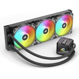 Sharkoon S60 ARGB, Watercooling Noir, PWM 4 broches